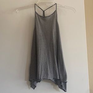 Hollister Striped tank top size small